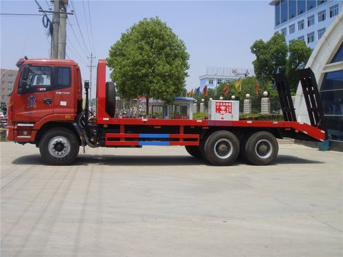 5 吨至 40 吨中国工厂制造 foton 新平床拖车出售